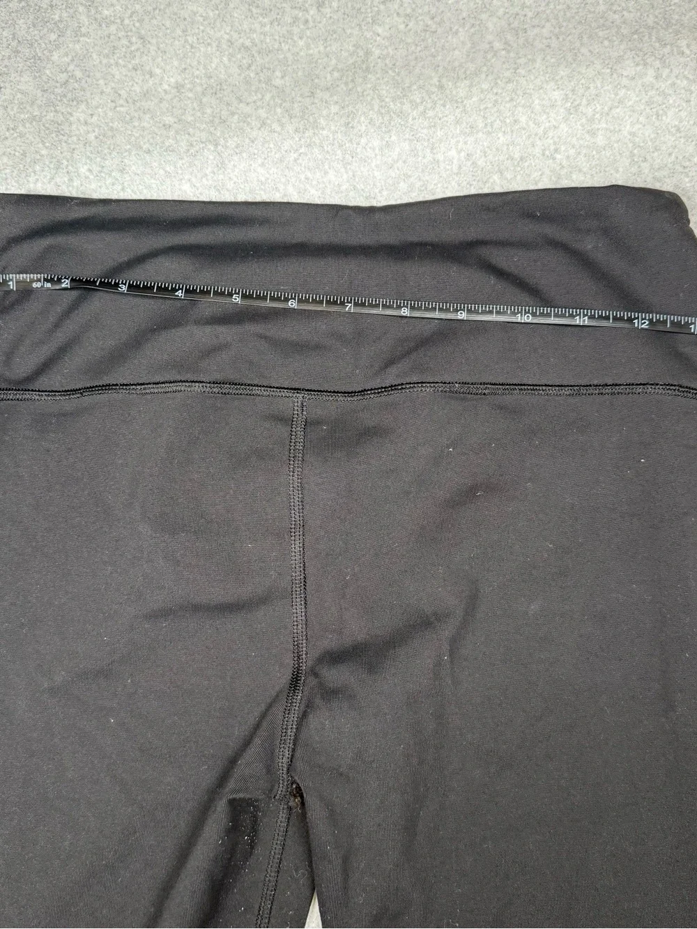 Victoria's Secret Black Leggings with Silver Victoria Sport Logo